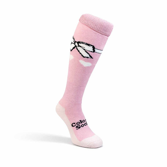 Hockeysokken Glitter Strik