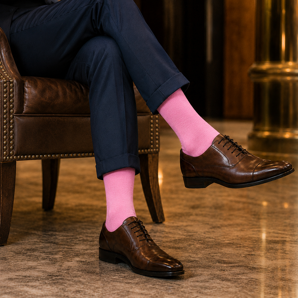 Casual Sokken Go Pink!