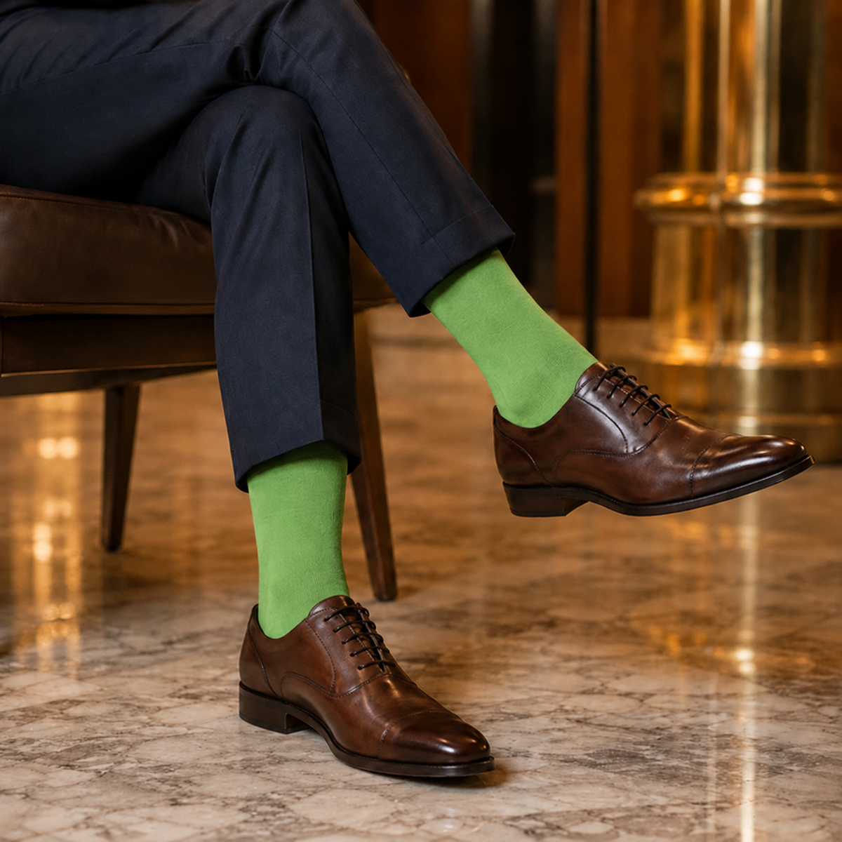 Casual Sokken Grasshopper Green