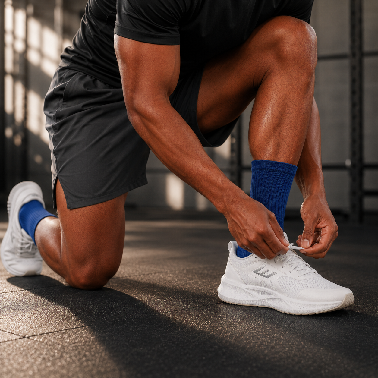 Sportsokken Dubai blauw