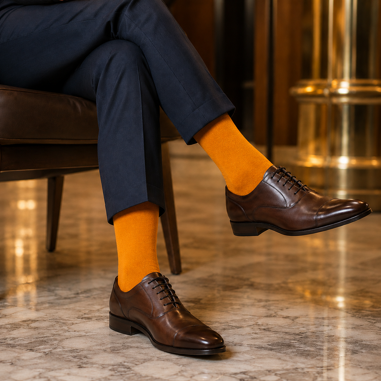 Casual Sokken Dutch Orange