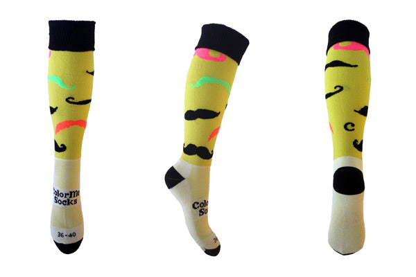 Hockeygrip French Moustache Pink