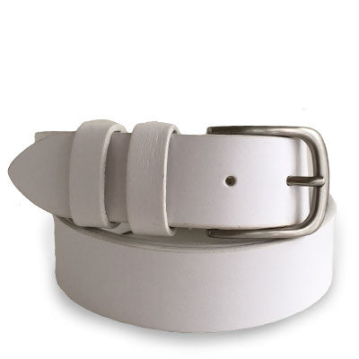 Leren Riem Wit