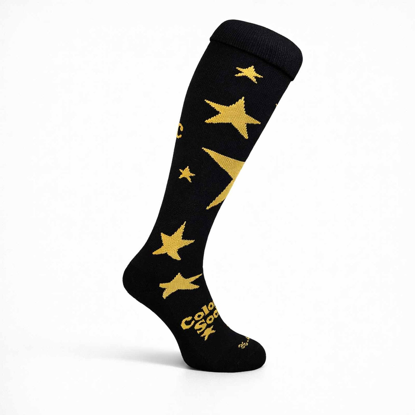 Hockeysokken Golden Stars Zwart