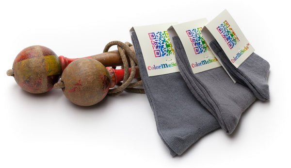 Kindersokken Elephant Grey
