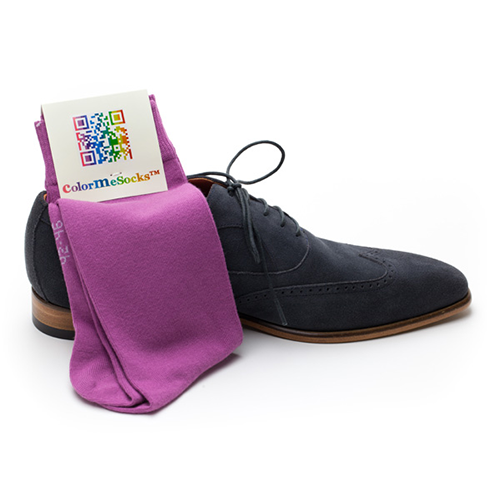 Casual Sokken Vintage Violet