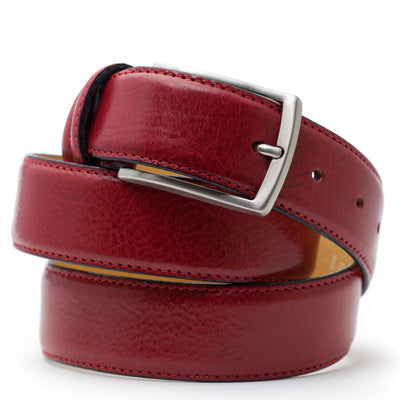 Leren Riem Amsterdam Red