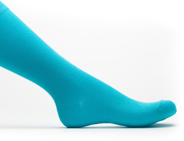 Casual Sokken Dark Turquoise