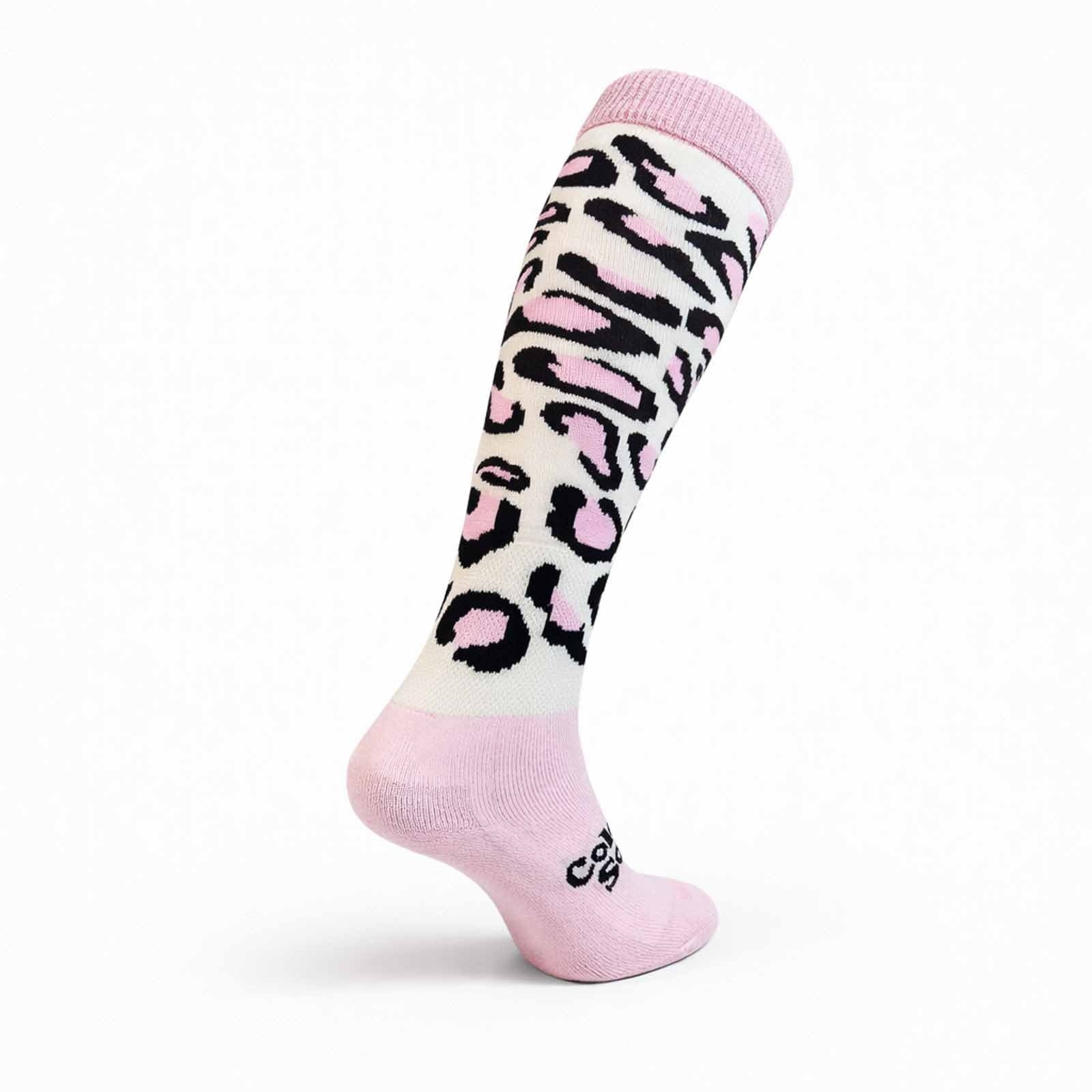Hockeysokken Glitter Panther Bubble Pink 