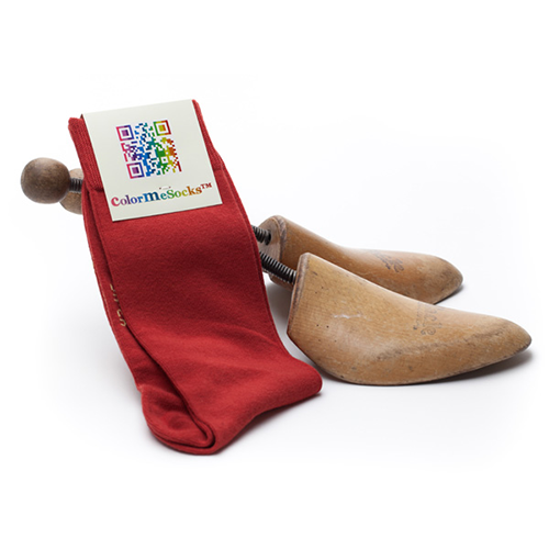 Casual Sokken Brick Red