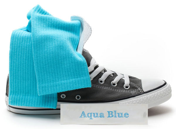 Sportsokken Aqua Blue