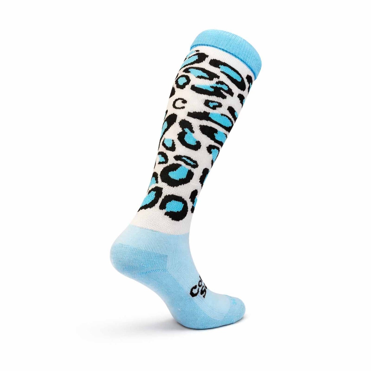 Hockeysokken Glitter Panther Sky Blue 