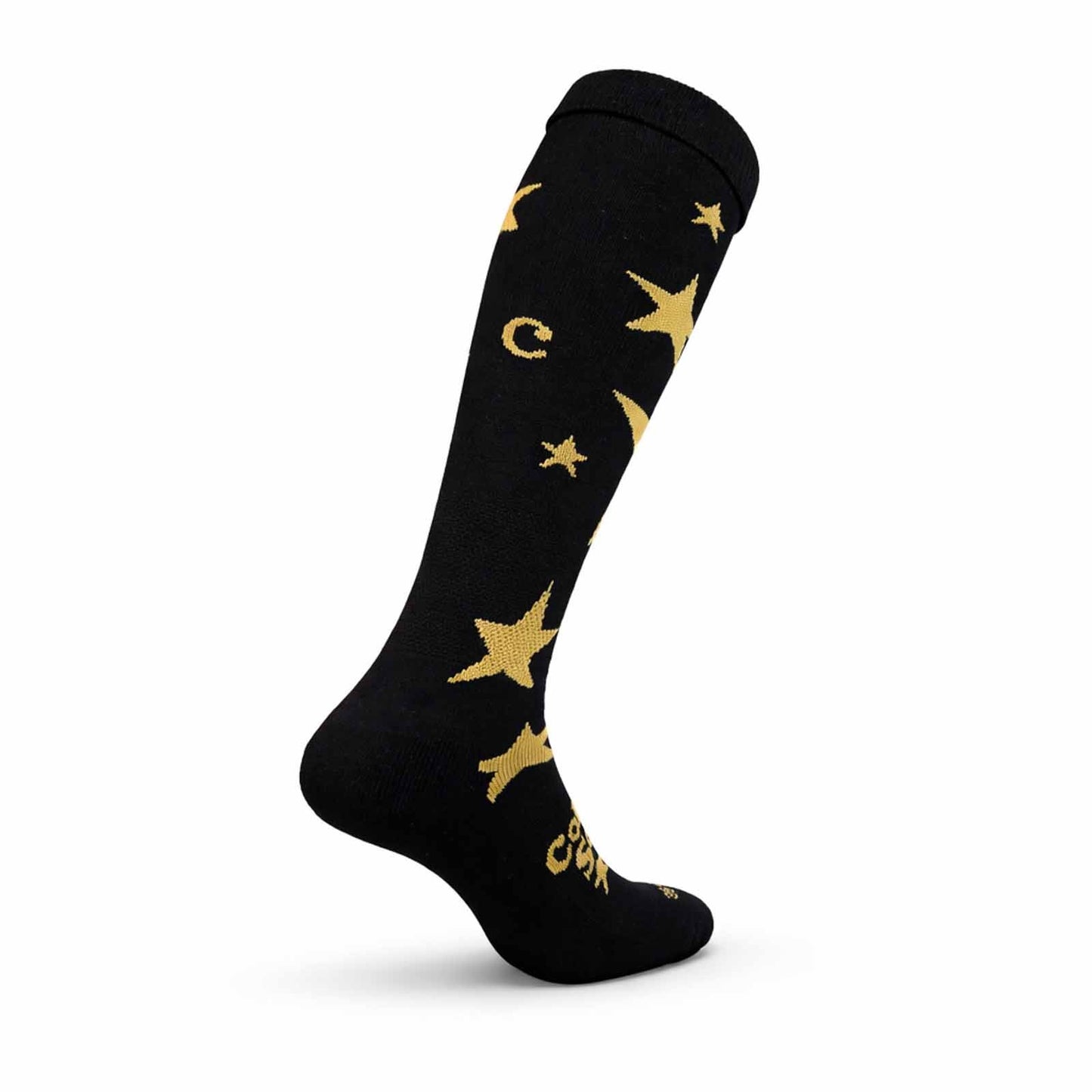 Hockeysokken Golden Stars Zwart