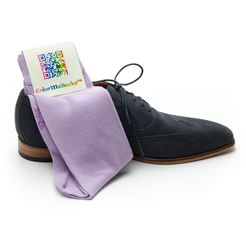 Casual Sokken Velvet Purple