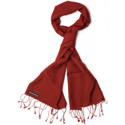 Pashmina Brick Red
