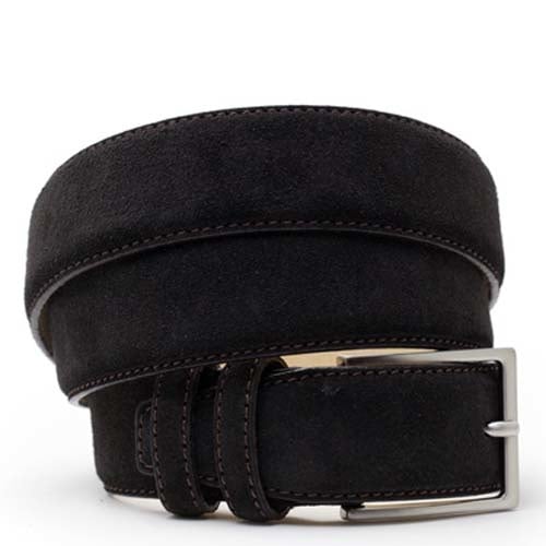 Suede Riem Black Tulip