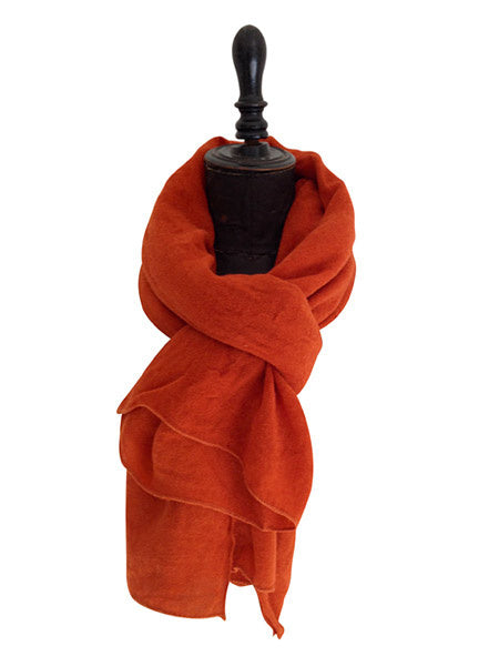Sjaal Donker Oranje