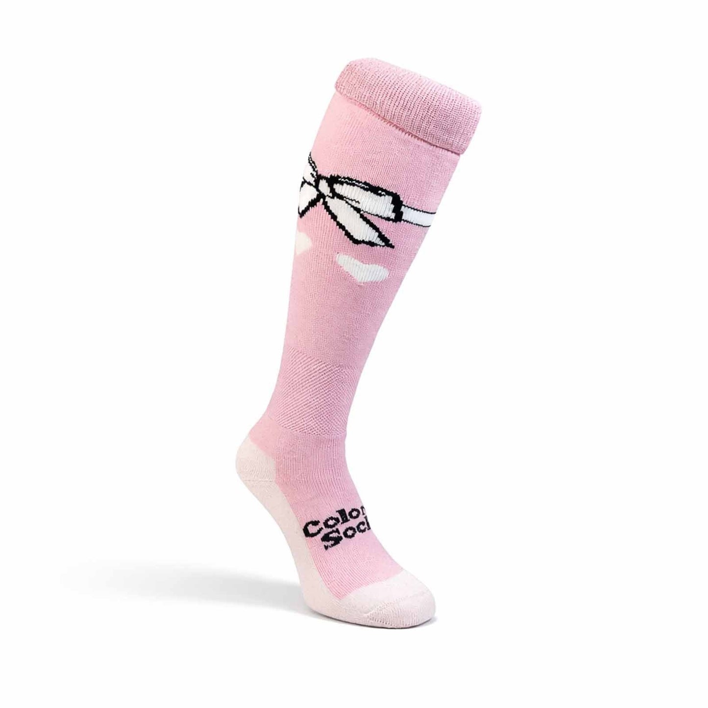 Hockeysokken Glitter Strik