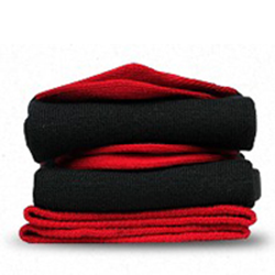 Business sokken Red-Black
