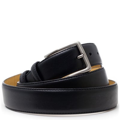 Leren Riem Black Tulip