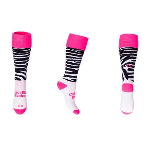 Hockeysokken Zebra