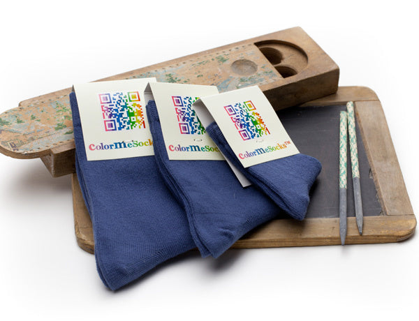 Kindersokken Jeans Blue